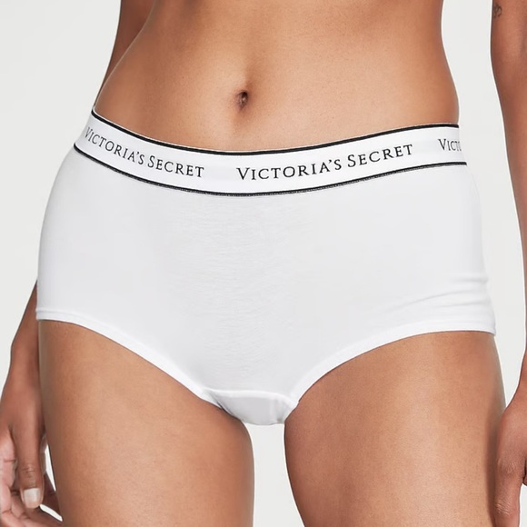 Victoria Secret‎ Logo cotton Boyshort Panty - Picture 2 of 5